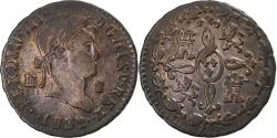 World Coins - Spain, Ferdinand VII, 2 Maravedis, 1832, Segovia, Copper,