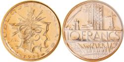 World Coins - Coin, France, Mathieu, 10 Francs, 1984, Paris, FDC, , Nickel-brass