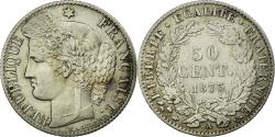World Coins - Coin, France, Cérès, 50 Centimes, 1873, Paris, , Silver, KM:834.1