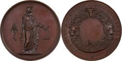 World Coins - France, Medal, Société d'Agriculture de la Nièvre, n.d., Copper, Oudiné