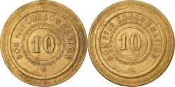 World Coins - France, Token, Bon pour Consommation, 10, , Copper-Brass