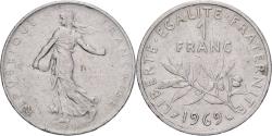 World Coins - France, Franc, Semeuse, 1969, Paris, Nickel, , Gadoury:474, KM:925.1