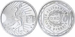 World Coins - France, 10 Euro, 2009, Monnaie de Paris, Semeuse, , Silver