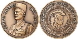World Coins - France, Medal, Général Leclerc, Bronze, J. Balme,
