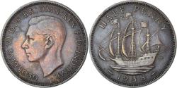 World Coins - Coin, Great Britain, 1/2 Penny, 1938