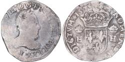 World Coins - Coin, France, Henri III, Teston, 4e type au col plat, 1575, Nantes,