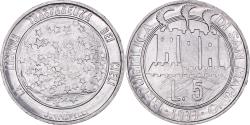 World Coins - Coin, San Marino, 5 Lire, 1977, , Aluminum, KM:65