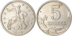World Coins - Coin, Russia, 5 Kopeks, 1998, Saint-Petersburg, , Copper-Nickel Clad