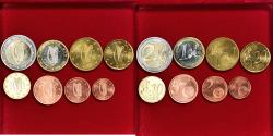 World Coins - IRELAND REPUBLIC, Euro-Set, 2003, Série de 8 pièces Euro.,