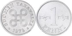 World Coins - Coin, Finland, Penni, 1978