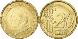 World Coins - Vatican, John Paul II, 20 Euro Cent, 2002 (Anno XXIV), Rome, From the euro-set