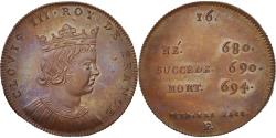 World Coins - France, Medal, Clovis III, History, XIXth Century, , Copper