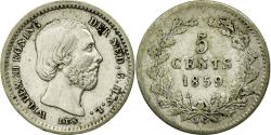 World Coins - Coin, Netherlands, William III, 5 Cents, 1859, , Silver, KM:91