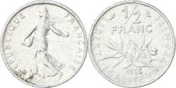 World Coins - Coin, France, 1/2 Franc, 1966