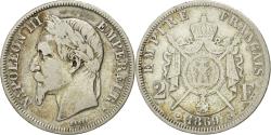 World Coins - Coin, France, Napoleon III, Napoléon III, 2 Francs, 1869, Paris,