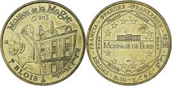 World Coins - France, Token, Touristic token, Blois - Maison de la magie n°2 - 10 ans, Arts &