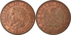 World Coins - Coin, France, Napoleon III, Napoléon III, Centime, 1854, Strasbourg,
