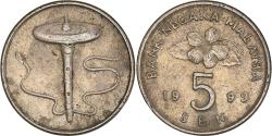 World Coins - Coin, Malaysia, 5 Sen, 1999