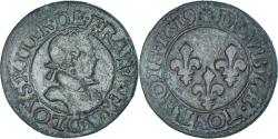 World Coins - Coin, France, Louis XIII, Double Tournois, 1620, Poitiers, , Copper