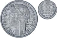 World Coins - Coin, France, Morlon, 2 Francs, 1948, Beaumont - Le Roger, , Aluminum
