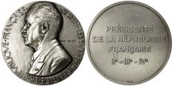 World Coins - France, Medal, Les Présidents de la République, Albert Lebrun, Dropsy