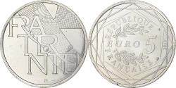 World Coins - France, 5 Euro, 2013, Fraternité, , Silver