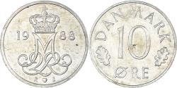 World Coins - Coin, Denmark, 10 Öre, 1988