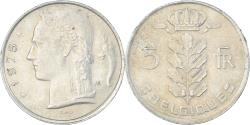 World Coins - Coin, Belgium, 5 Francs, 5 Frank, 1975