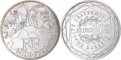 World Coins - France, 10 Euro, 2012, Midi-Pyrénées, , Silver