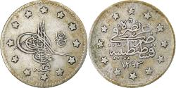World Coins - Turkey, Abdul Hamid II, Kurush, 1903 (AH 1293/29), Qustantiniyah, Silver