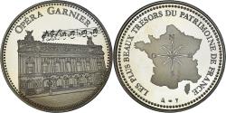 World Coins - France, Medal, Les plus beaux trésors du patrimoine de France, Opéra Garnier