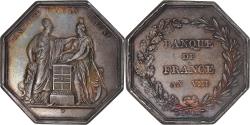 World Coins - France, Token, Banque de France, An VIII, Dumarest, , Silver