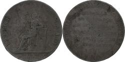 World Coins - France, 2 Sols, Monneron, 1791, Birmingham, Bronze, , KM:Tn23