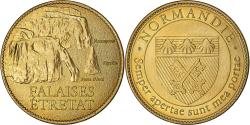 World Coins - France, Token, Touristic token, Falaises d'Etretat, Normandie,