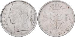 World Coins - Belgium, 5 Francs, 5 Frank, 1965, Copper-nickel, , KM:135.1