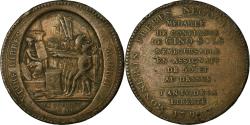 World Coins - Coin, France, Monneron, 5 Sols, 1792, Birmingham, , Bronze, KM:Tn31