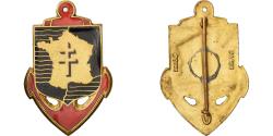 World Coins - France, Corps Expéditionnaire Français en Extrême-Orient, Military, Broche