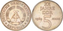 World Coins - Coin, GERMAN-DEMOCRATIC REPUBLIC, 5 Mark, 1969