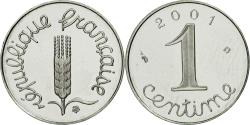 World Coins - Coin, France, Épi, Centime, 2001, Paris, , Stainless Steel, KM:928