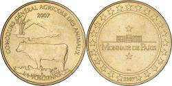 World Coins - France, Tourist token, La Vosgienne, 2007, MDP, Nordic gold,