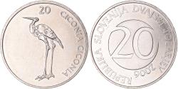 World Coins - Coin, Slovenia, 20 Tolarjev, 2006