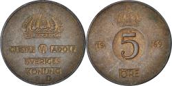 World Coins - Coin, Sweden, 5 Öre, 1969
