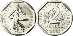 World Coins - Coin, France, Semeuse, 2 Francs, 2001, Paris, , Nickel, KM:942.2