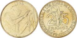 World Coins - Coin, West African States, 25 Francs, 1996