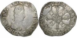 World Coins - Kingdom of Navarre, Henri II de Béarn, Franc, 1580, Silver,