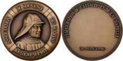 World Coins - France, Medal, Inauguration su Calvaire de la Chapelle, Boulogne-sur-mer, 1996