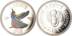 World Coins - Egypt, Medal, Trésors d'Egypte, Isis, History, , Copper-nickel