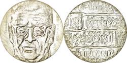 World Coins - Coin, Finland, 10 Markkaa, 1970, , Silver, KM:51