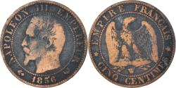 World Coins - Coin, France, 5 Centimes, 1856
