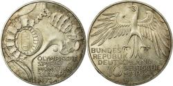 World Coins - Coin, GERMANY - FEDERAL REPUBLIC, 10 Mark, 1972, Karlsruhe, , Silver